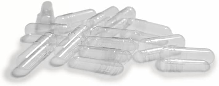 Empty HPMC Delayed Release Capsules Size 0 Natural – 1000 Count - görsel 3