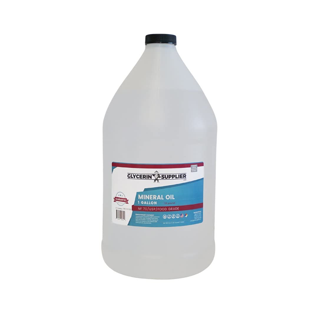 Mineral Oil (1 Gallon / 3.78 L) - USP/NF Grade - Made in USA - Vegan & Non-GMO - görsel 6