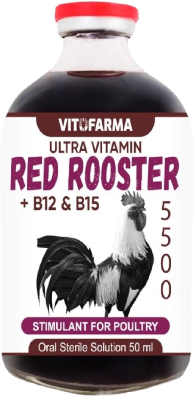 B12 5500 Restorative Muscle Mass Optimum Weight Training Support Booster for Rooster (Liquid) - görsel 1