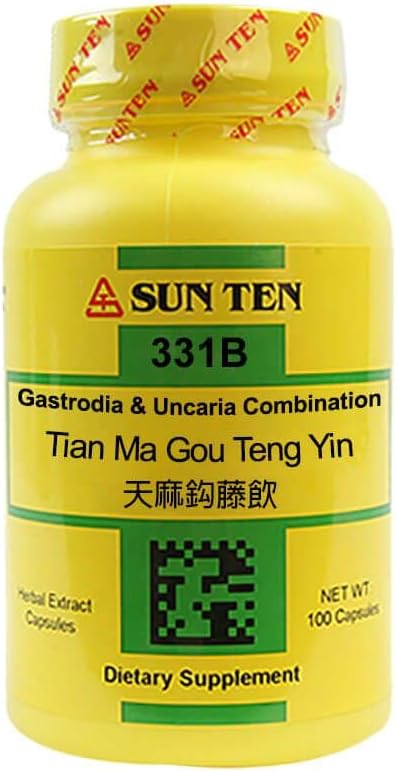 Sun Ten Gastrodia & Uncaria Combination Capsules - görsel 1