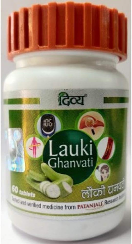 Divya Lauki Ghanvati - 60 Tablets by Patanjali Ayurvedic - görsel 1