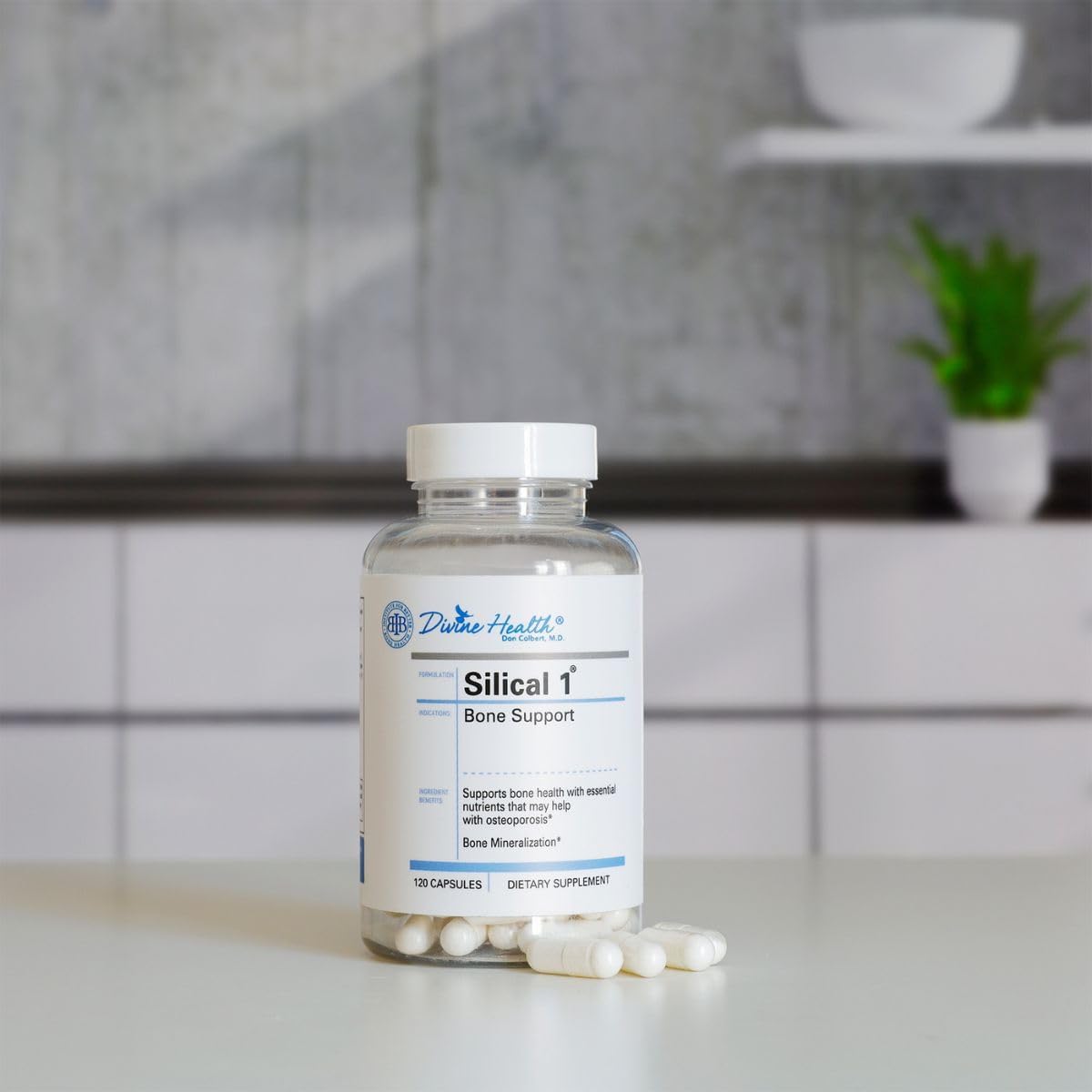 Silical 1 - Bone Strength Support with Vitamin D3, Calcium & Magnesium, 120 Capsules - görsel 2