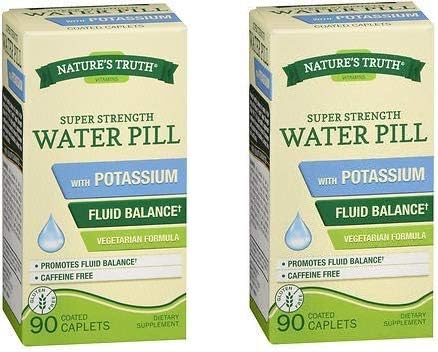 Super Strength Water Tablet with Potassium, 90 Coated Caplets (2) - görsel 1