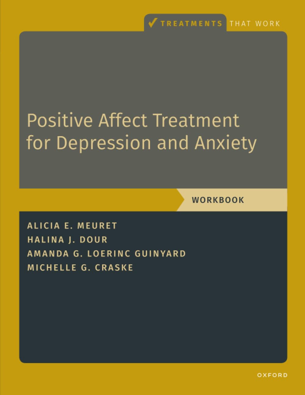 Positive Affect Treatment for Depression: Workbook (Treatments That Work) - görsel 1