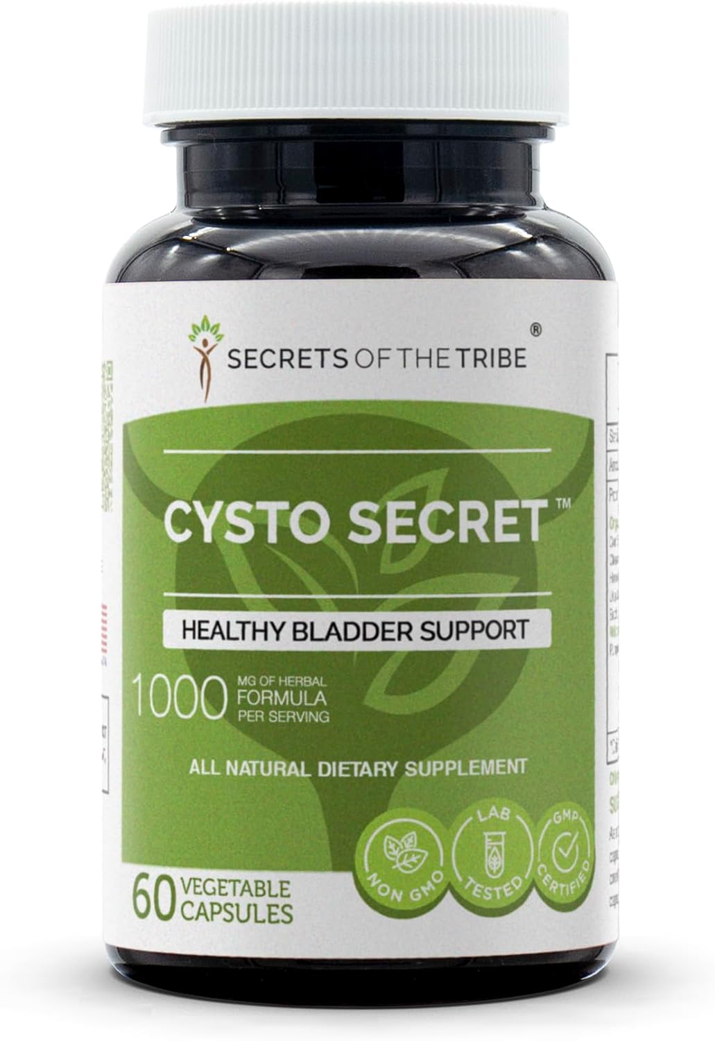 Secrets of the Tribe Cysto Secret - Healthy Bladder Support Herbal Supplement (120 Capsules) - görsel 5