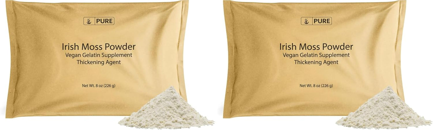 Pure Original Ingredients Irish Moss Powder (227g) Dried Carrageen Seaweed, Gluten-Free, Lab-Verified - görsel 4