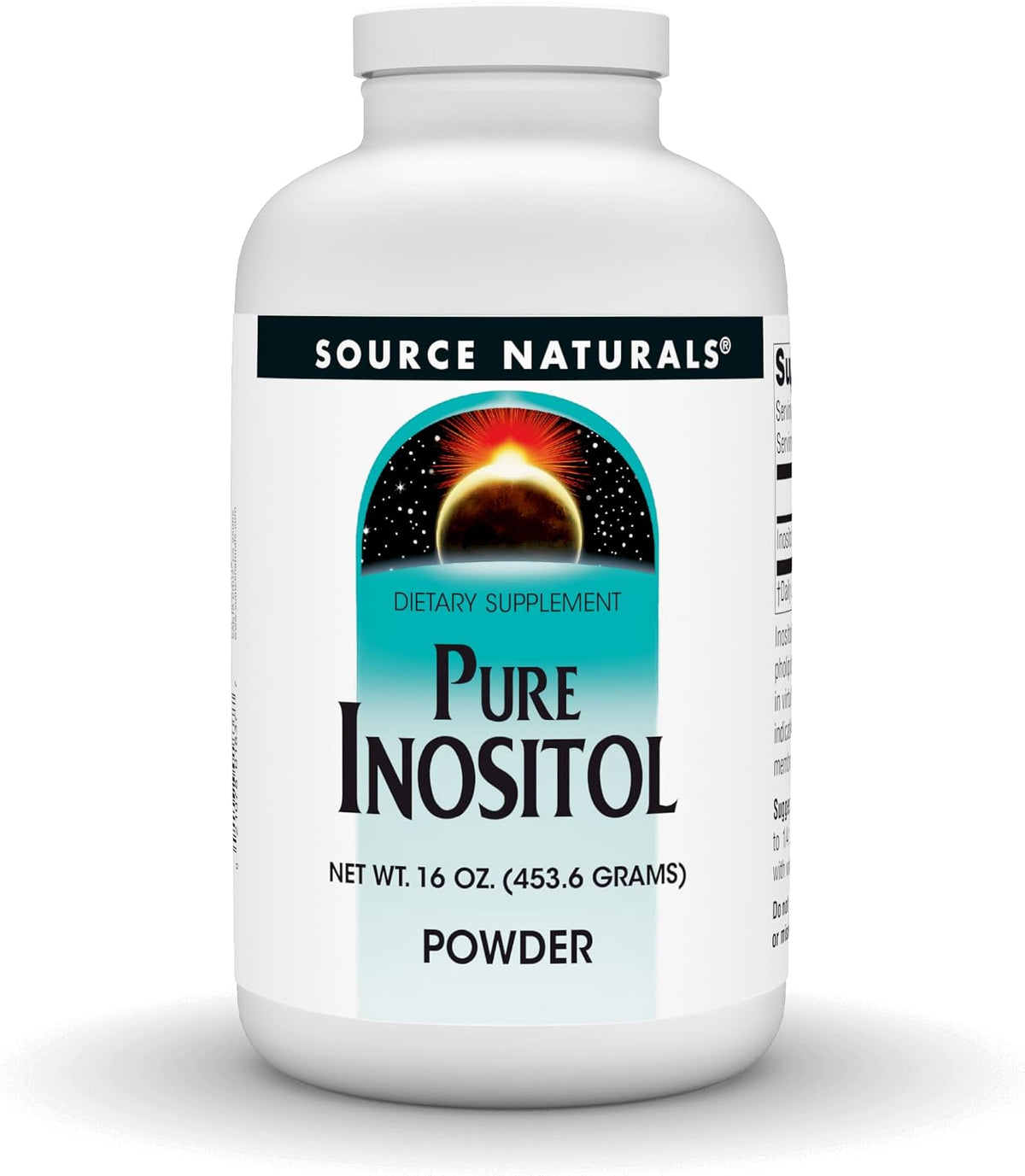 Source Naturals Pure Inositol Powder - 8 oz - görsel 6