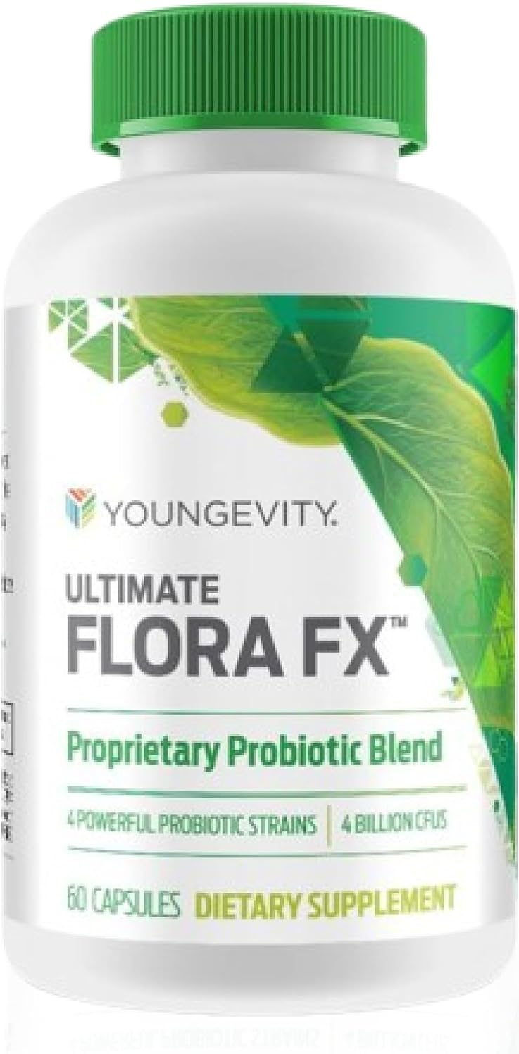 Youngevity Ultimate Flora FX - 60 Capsules (2 Bottles) - görsel 8