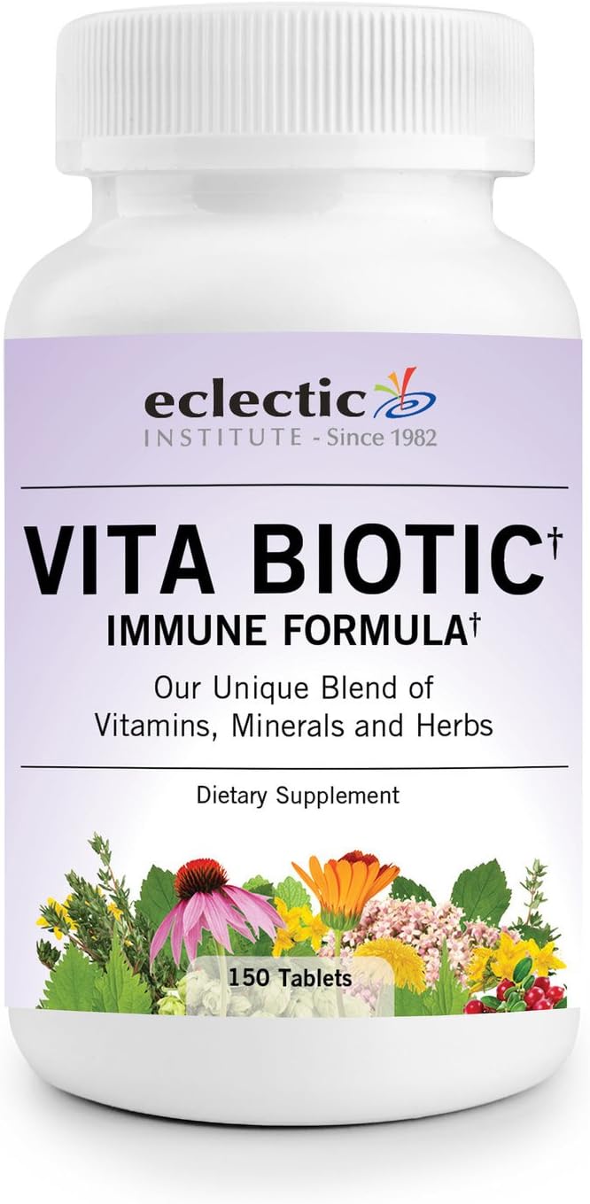 Eclectic Vita Biotic - Multivitamin Supplement - 150 Capsules - görsel 1