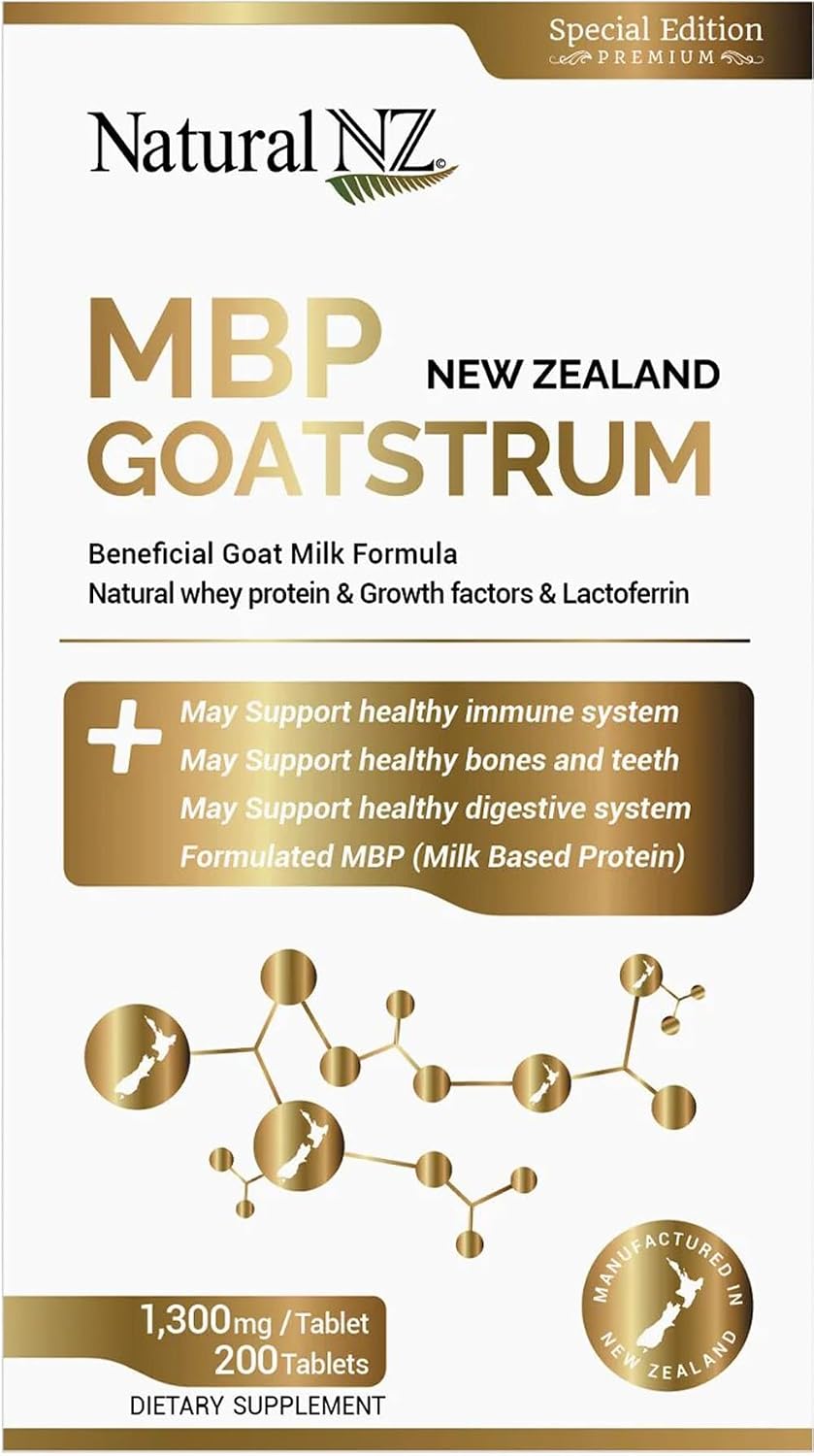 Natural NZ MBP Goatstrum 200 Tablets (3-Pack) - görsel 5