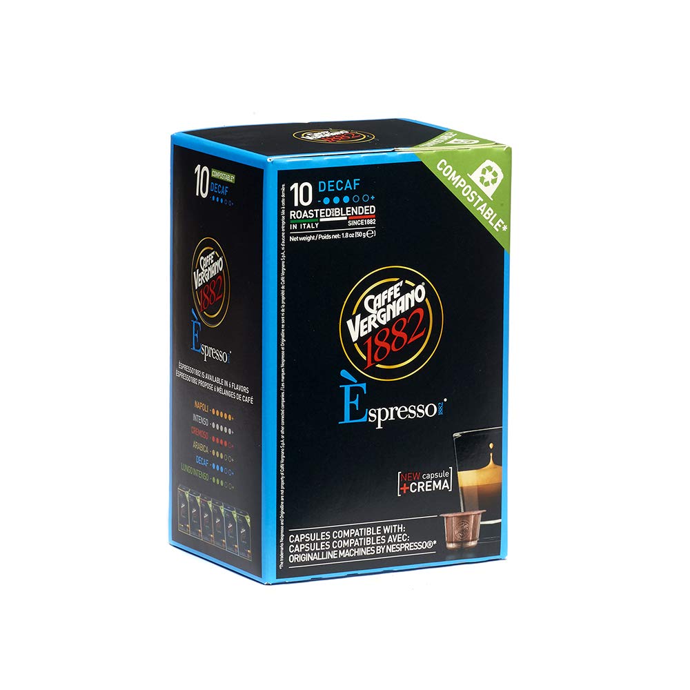 Caffe Vergnano Cremoso Capsules Compatible with Nespresso OriginalLine Machines - 50 Pack - görsel 10