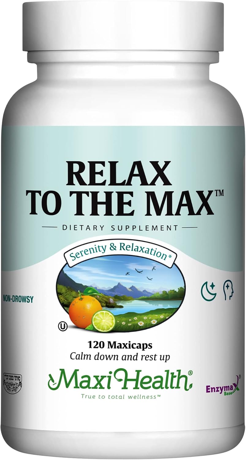 Relax to The Max Stress Relief Formula – 60 Capsules - görsel 8