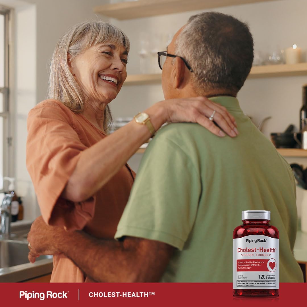 Piping Rock Plant Sterols – Cholesterol Health Supplement, 120 Softgels - görsel 6