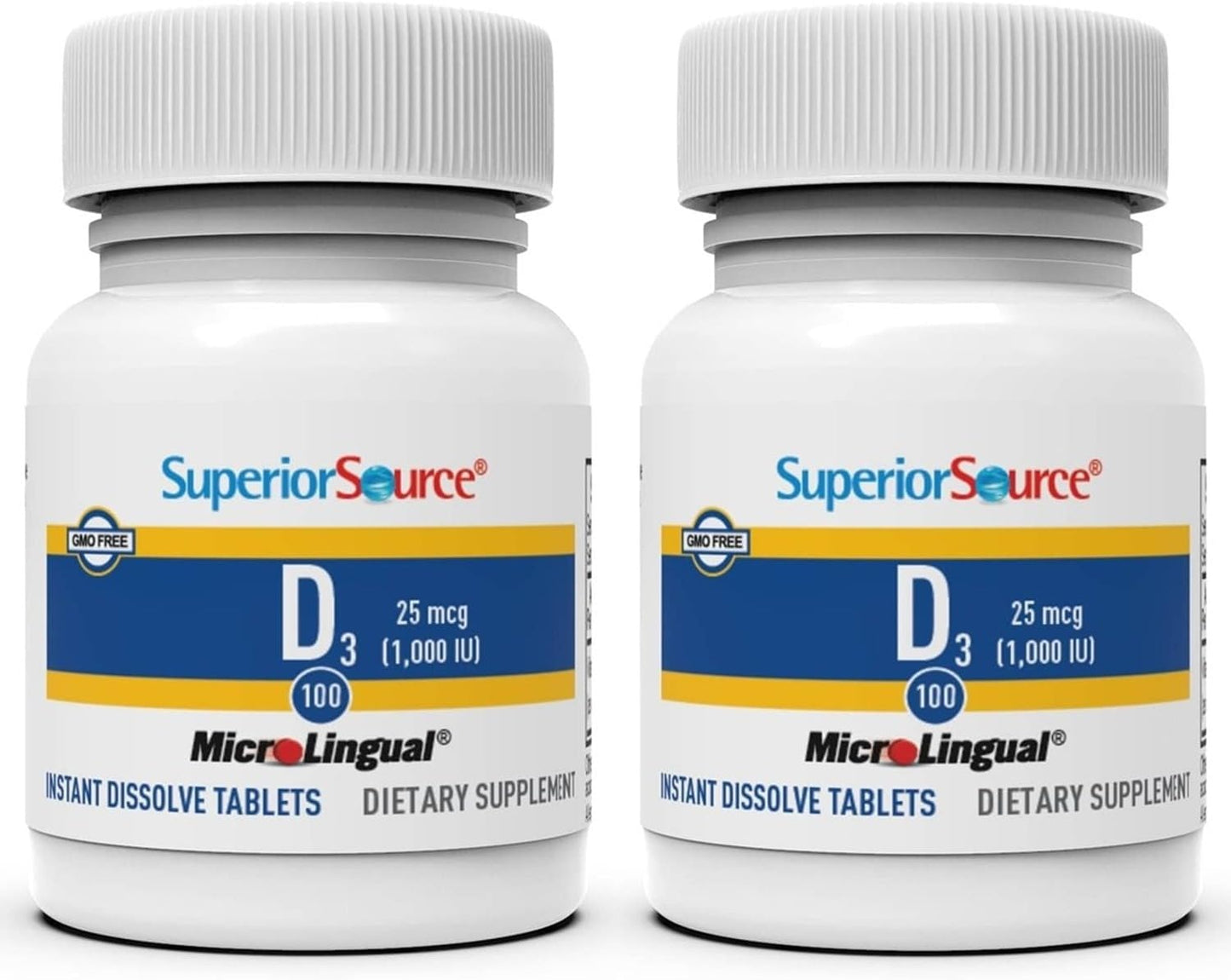 Superior Source Vitamin D3 400 IU – Sublingual Tablets, 100 Tablets - görsel 10