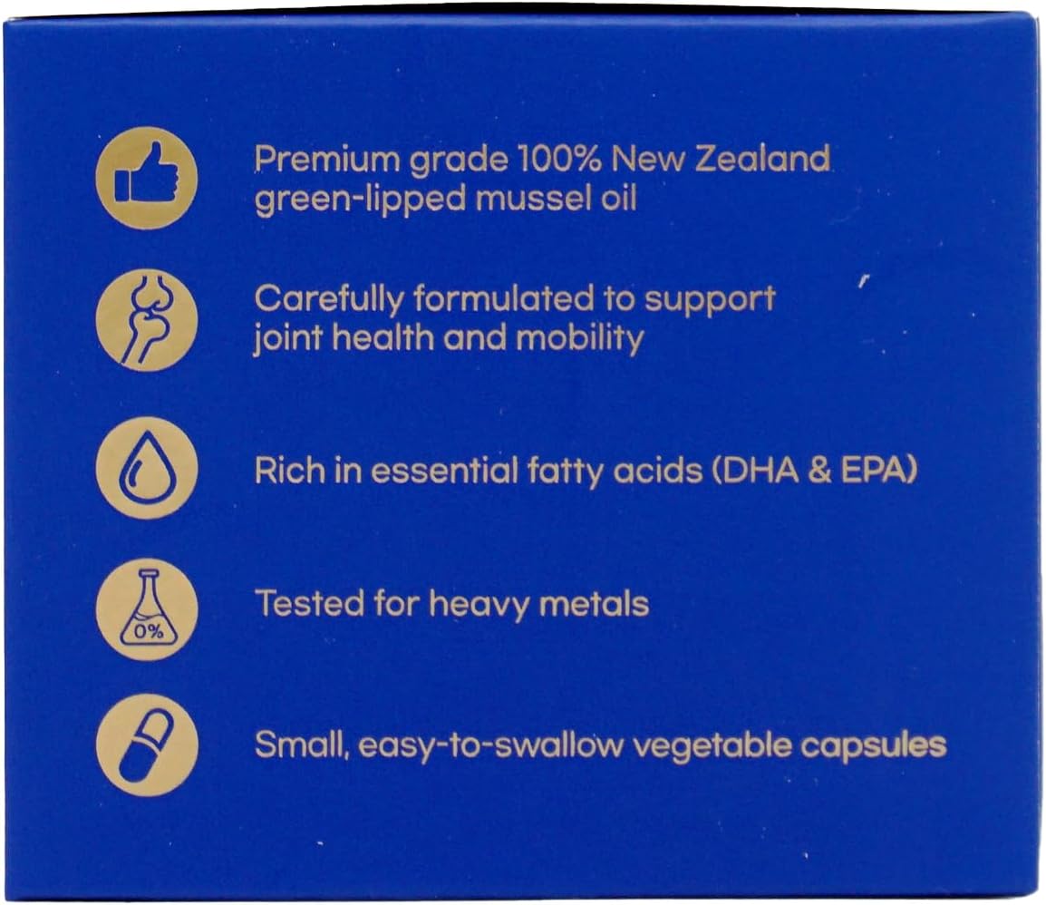 Hi Well Premium New Zealand Green-Lipped Mussel Oil – 200 Softgels - görsel 8