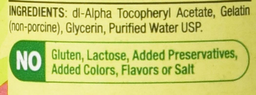Spring Valley Vitamin E 400 IU, 100 Softgels - görsel 4