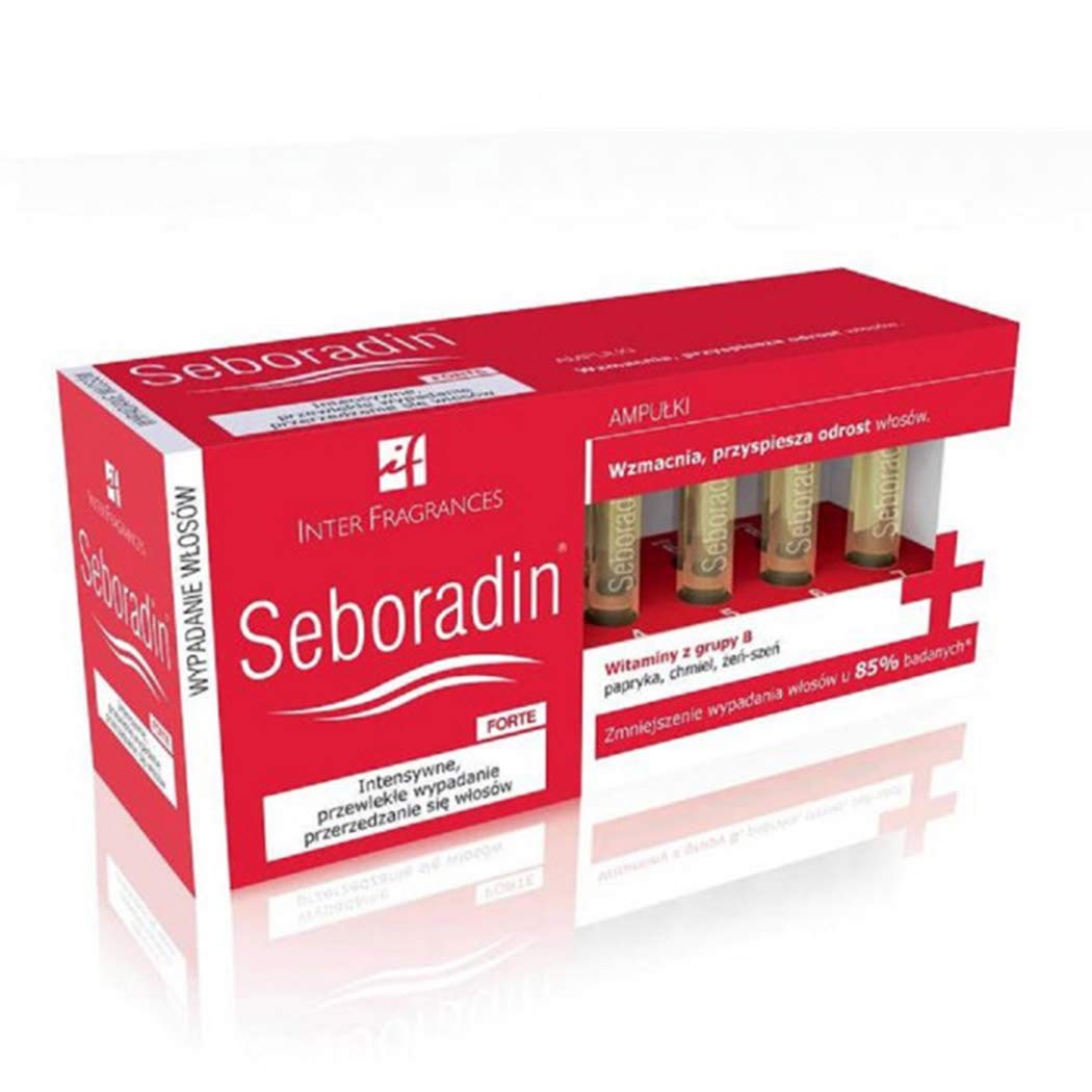 Seboradin Ampoules Forte - 14 ampoules of 5.5ml each - görsel 1