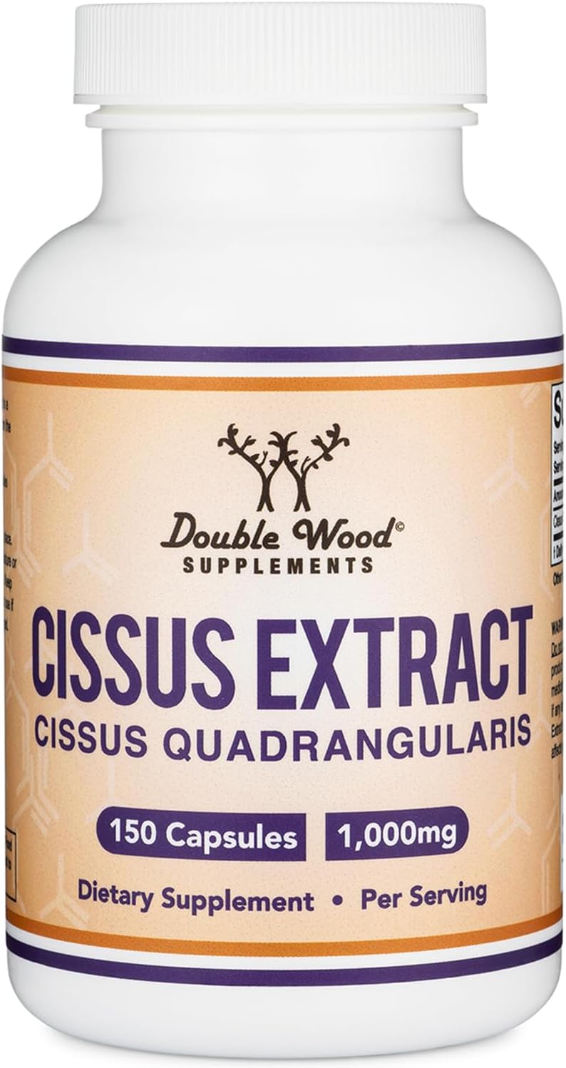 Double Wood Supplements Cissus Quadrangularis Super Extract, 150 Capsules - görsel 5