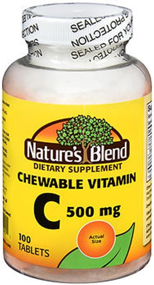 Nature's Blend Vitamin C 500mg, 100 Tablets - görsel 1