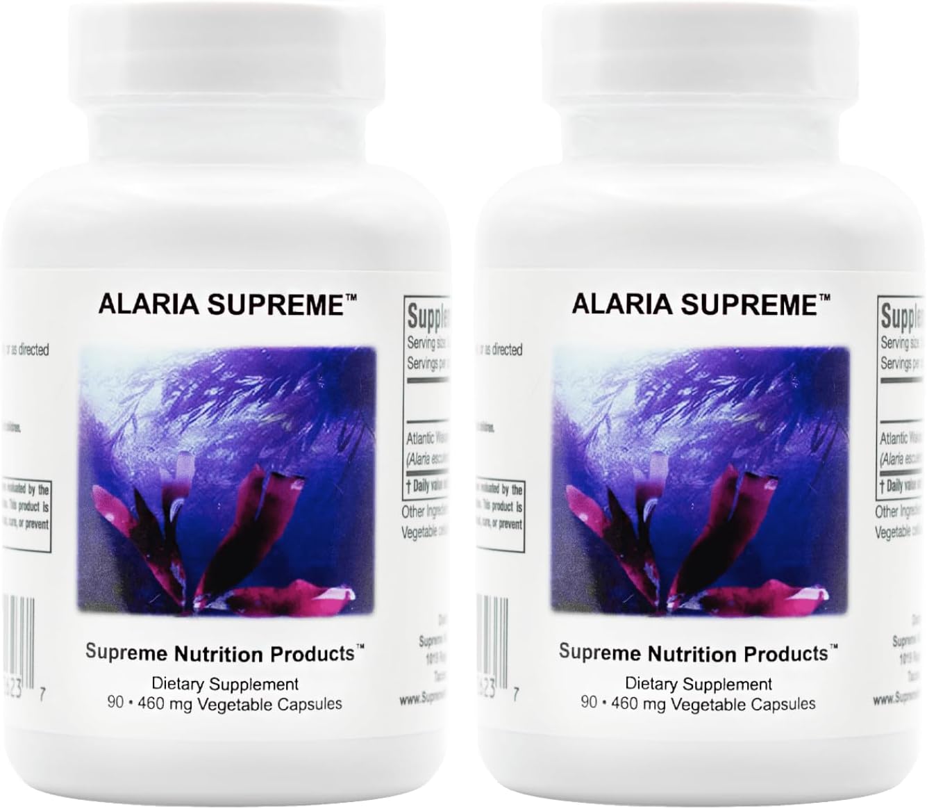 Supreme Nutrition Alaria Supreme - 90 Pure Atlantic Wakame Vegetarian Capsules - görsel 5