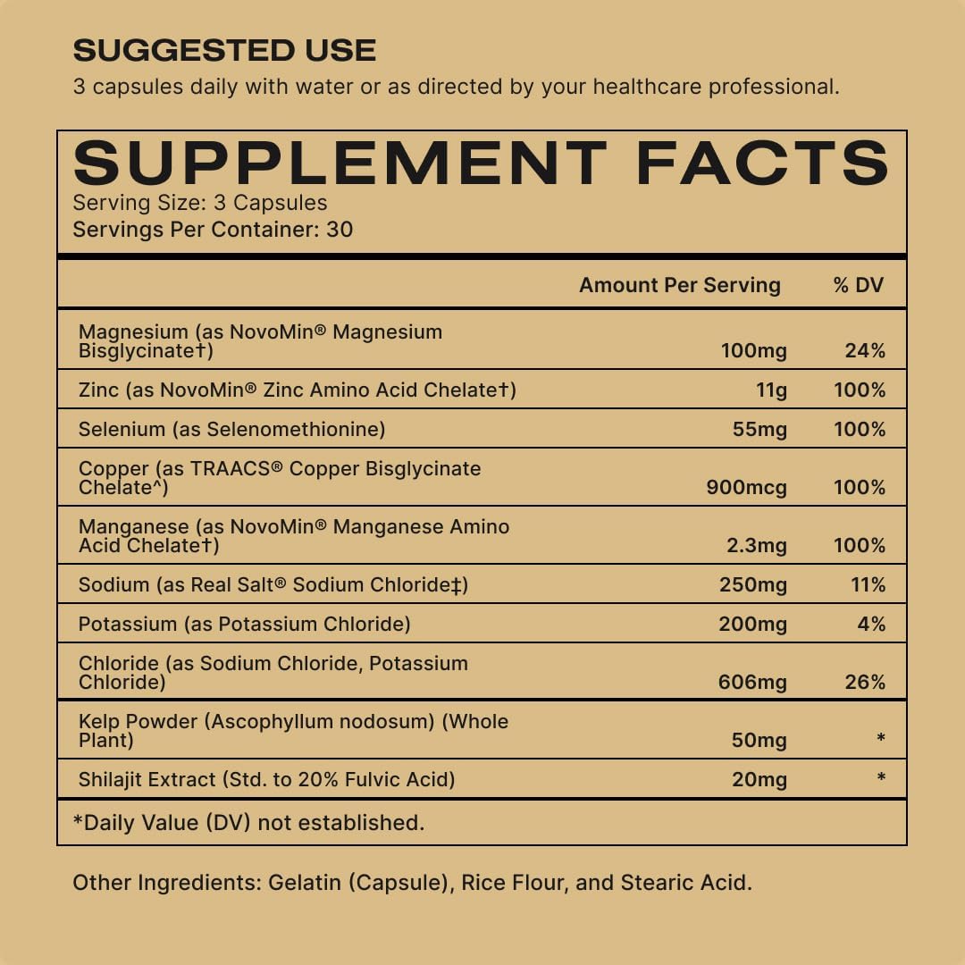 Human Nature Fine Tune: Multipurpose Daily Supplement for Focus, Digestive Health and More with Ancient Minerals, Himalayan Shilajit, Real Salt and Kelp - görsel 8