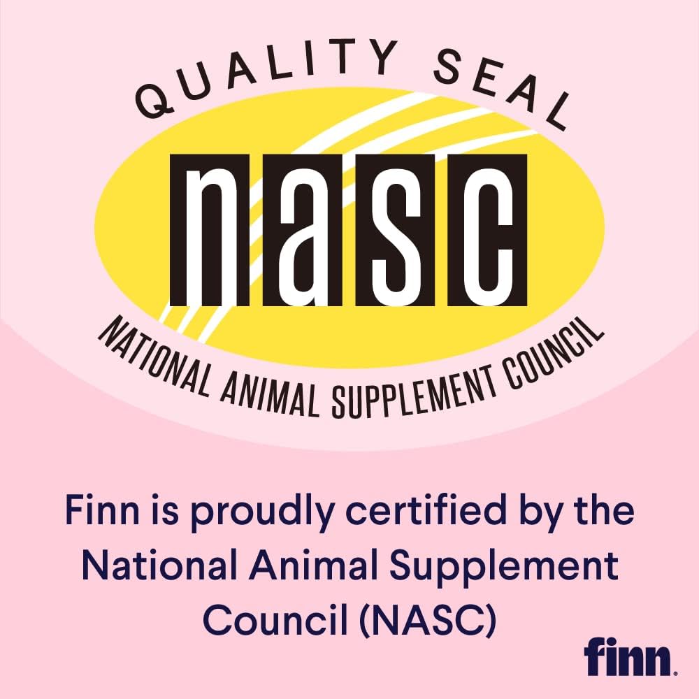 Finn Skin & Coat Salmon Oil Chews for Dogs - Wild Alaskan Salmon Omega-3 with Biotin & Zinc, 90 Soft Chews - görsel 8