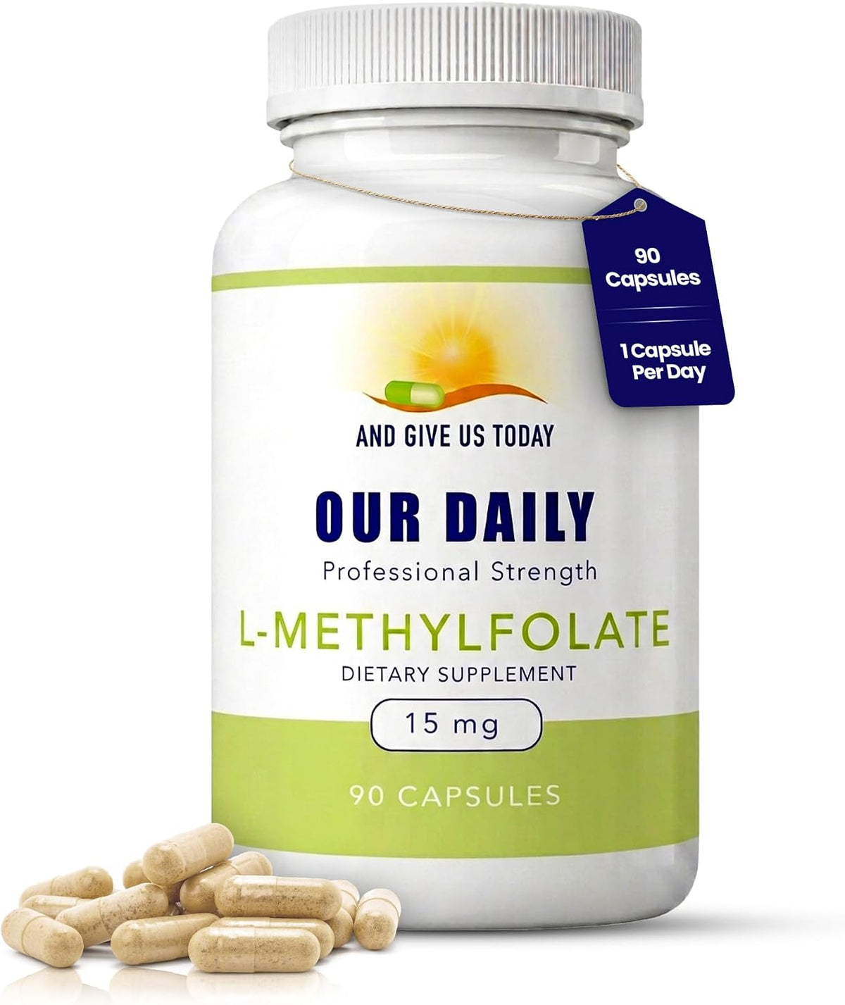 L-Methylfolate 15mg – Active 5-MTHF Methylated Folate Supplement for Brain Health, Focus and Mood Support - görsel 10