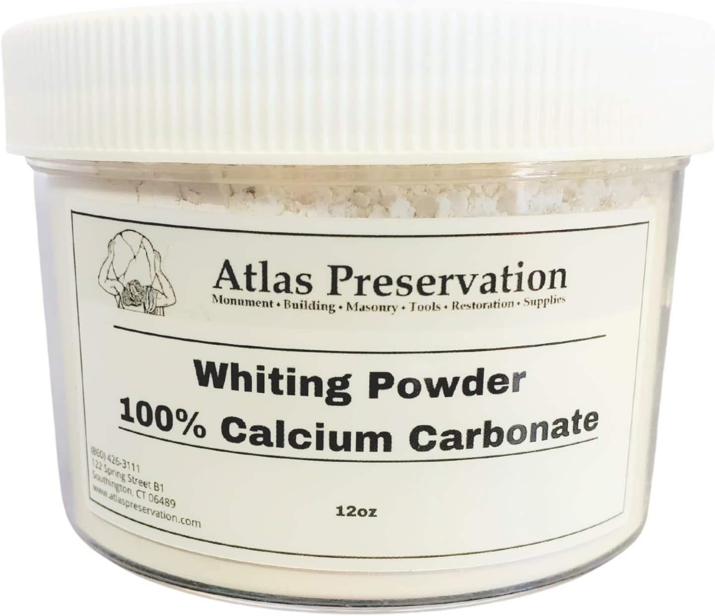 Whiting Powder - 340g (100% Calcium Carbonate) - görsel 1