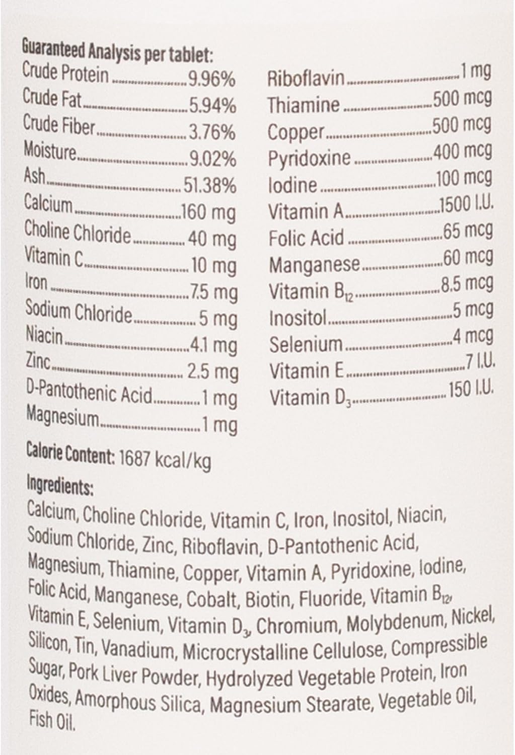 Doc Roy’s Daily Care Canine Multivitamin Supplement for Dogs, 180ct Chewable Tablets with 34 Essential Vitamins, Minerals, Omega Fatty Acids & Antioxidants, All Breeds & Life Stages - görsel 8