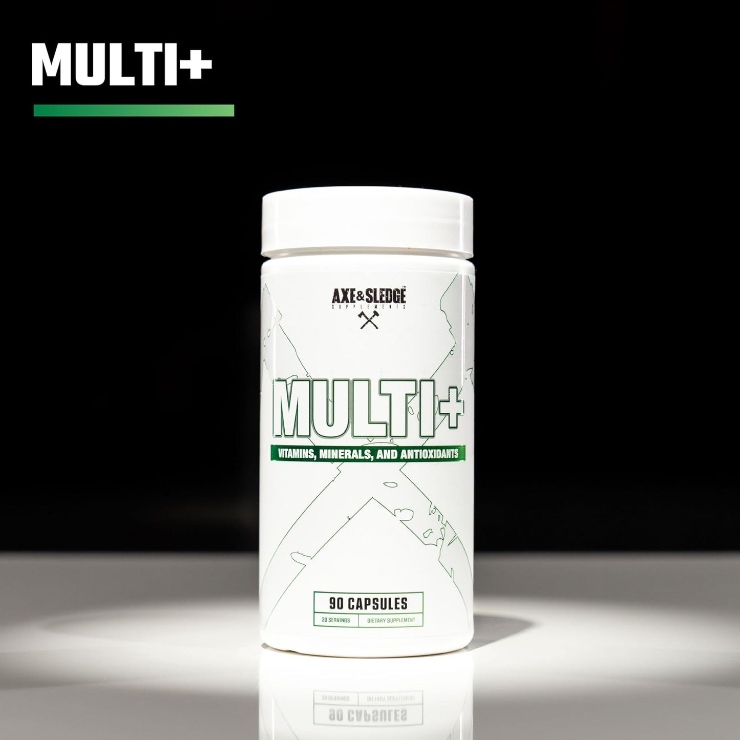 Axe & Sledge Multi Plus Multivitamin | 24 Bioavailable Vitamins & Minerals, Ashwagandha | Multivitamin for Women and Men | 90 Capsules - görsel 4