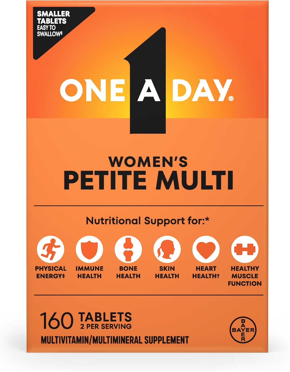 ONE A DAY Women's Petites Multivitamin - 320 Tablets - görsel 5