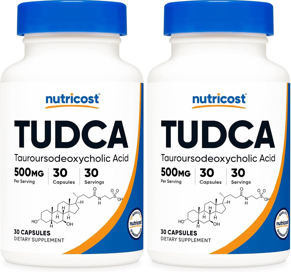 Nutricost TUDCA 500mg, 30 Capsules (Tauroursodeoxycholic Acid) - görsel 7