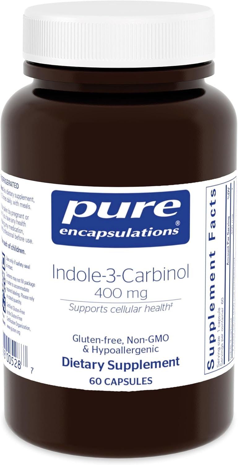 Pure Encapsulations Indole-3-Carbinol 400 mg - görsel 8