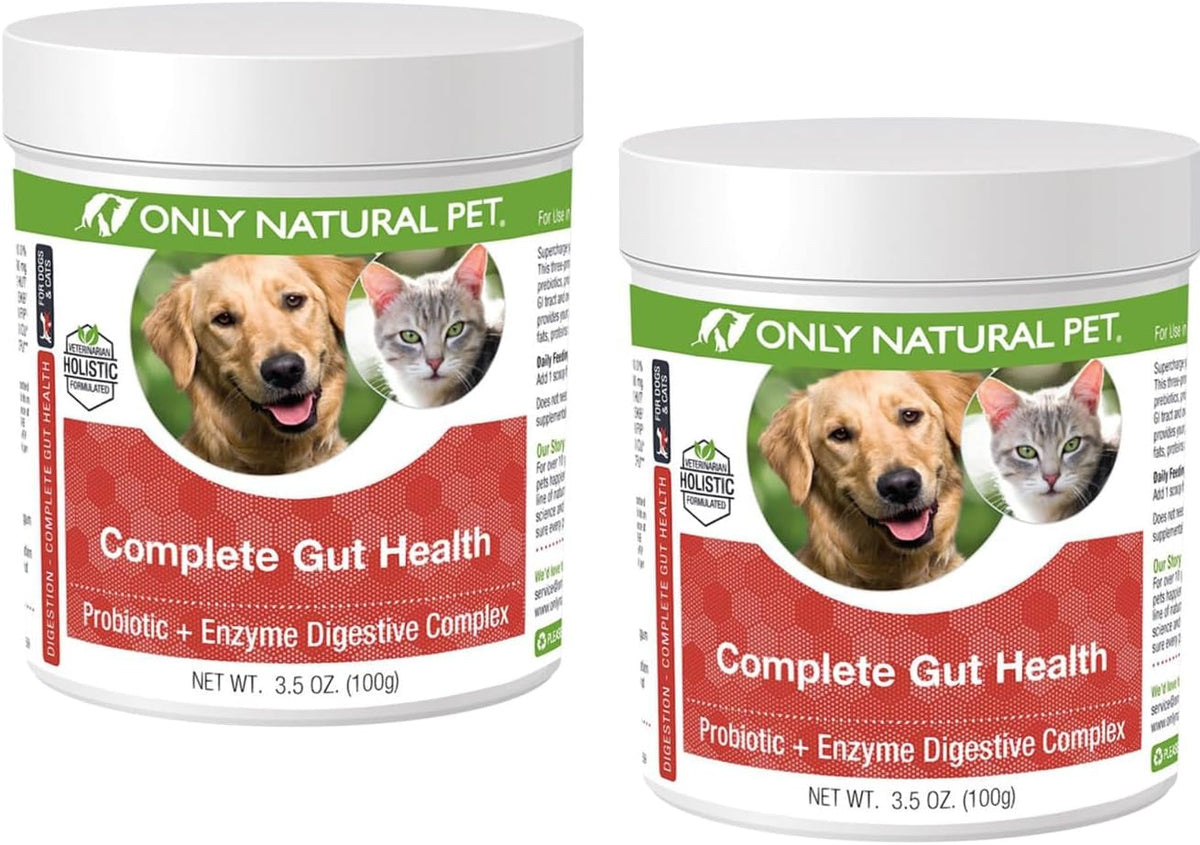 Only Natural Pet Complete Gut Health Complex – Probiotics & Digestive Enzyme Supplement for Dogs and Cats (99 g Powder) - görsel 9
