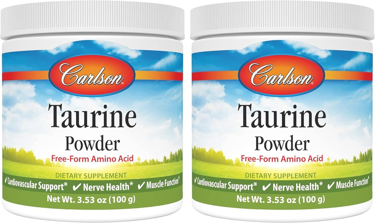 Carlson Taurine Powder, Free-Form Amino Acid, Supports Nerve and Muscle Function, 100 g - görsel 8