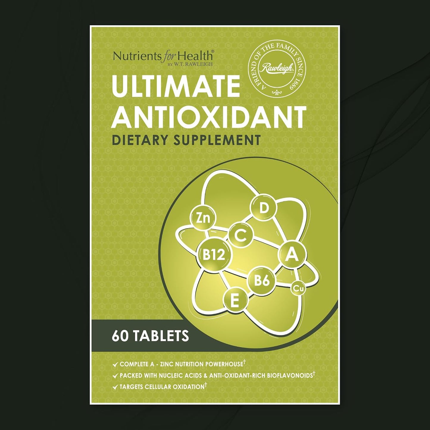Rawleigh All-in-One Daily Nutrition Complex – Multivitamin with Antioxidants, Enzymes and CoQ10, 60 Caplets (30-Day Supply) - görsel 9