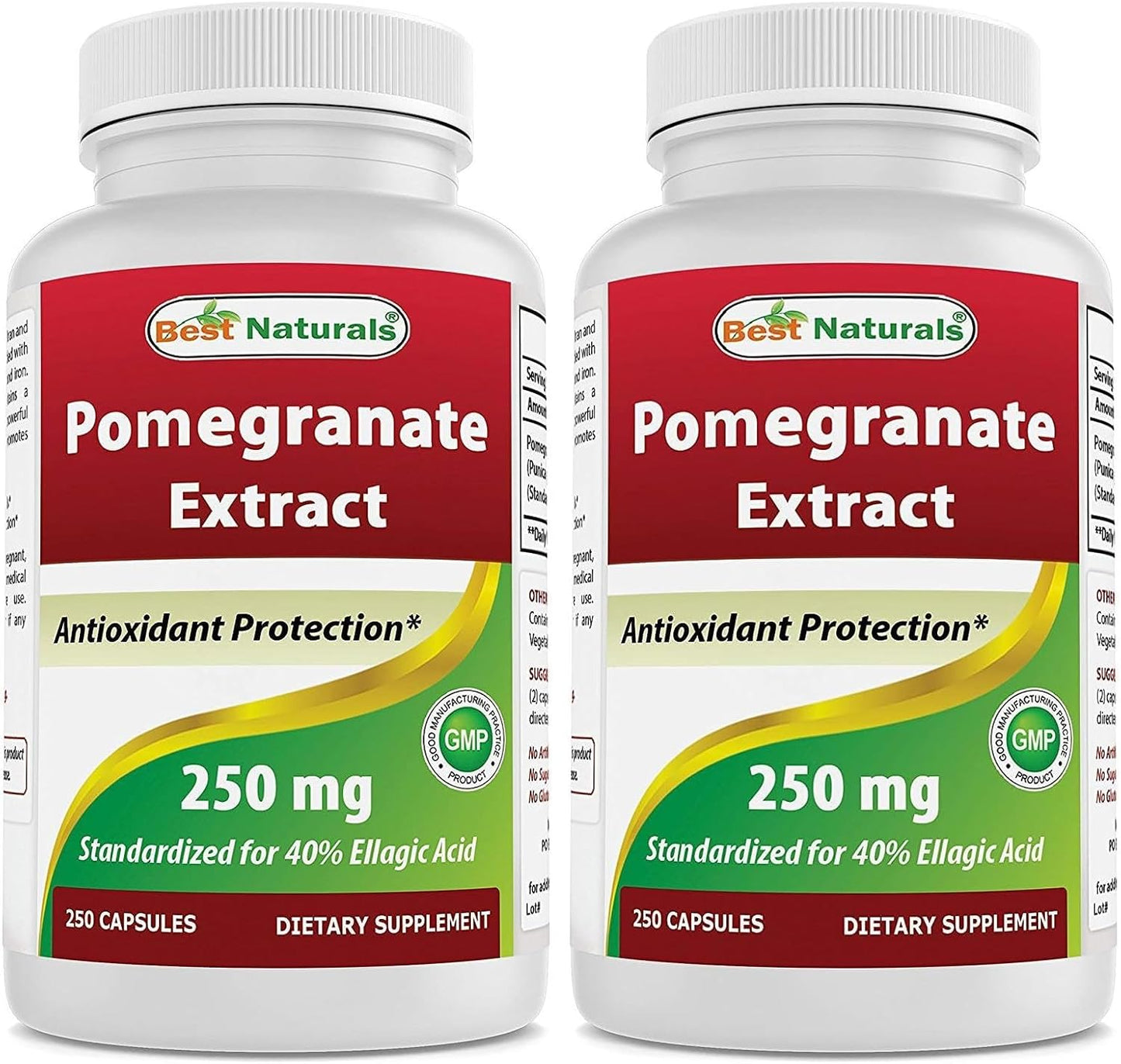 Best Naturals Pomegranate Extract 250 mg, 250 Capsules - görsel 8