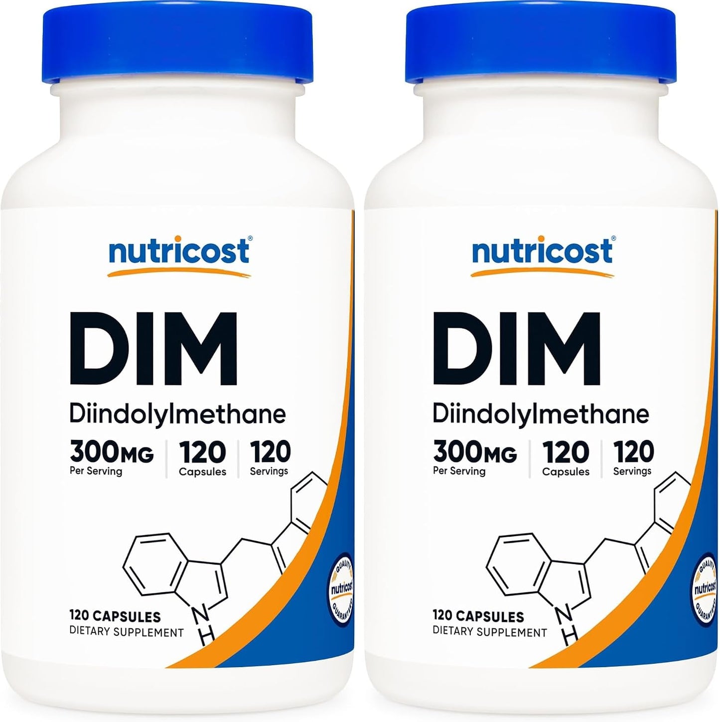 Nutricost DIM (Diindolylmethane) Plus BioPerine 300mg, 120 Vegetarian Capsules - görsel 7