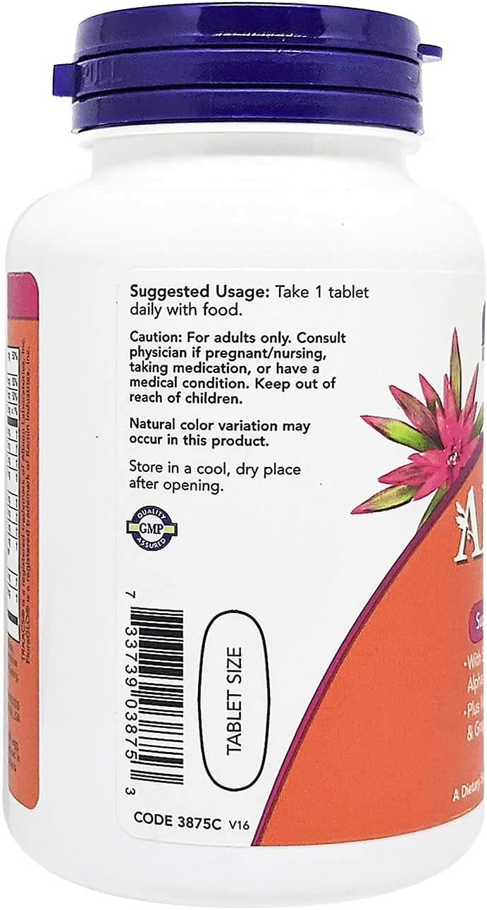 NOW Foods ADAM Male Multi 60 - Tablet - görsel 6