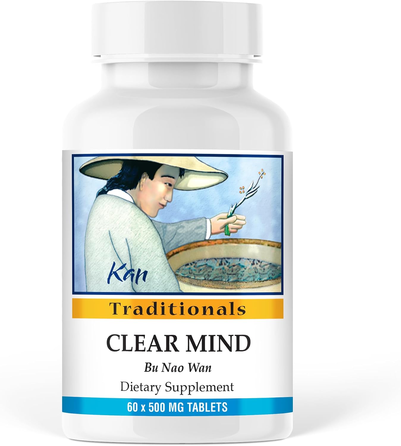 Kan Herbs Company Clear Mind Formula – Traditional Chinese Herbal Blend for Cognitive Clarity and Spirit Support, 120 Tablets - görsel 7