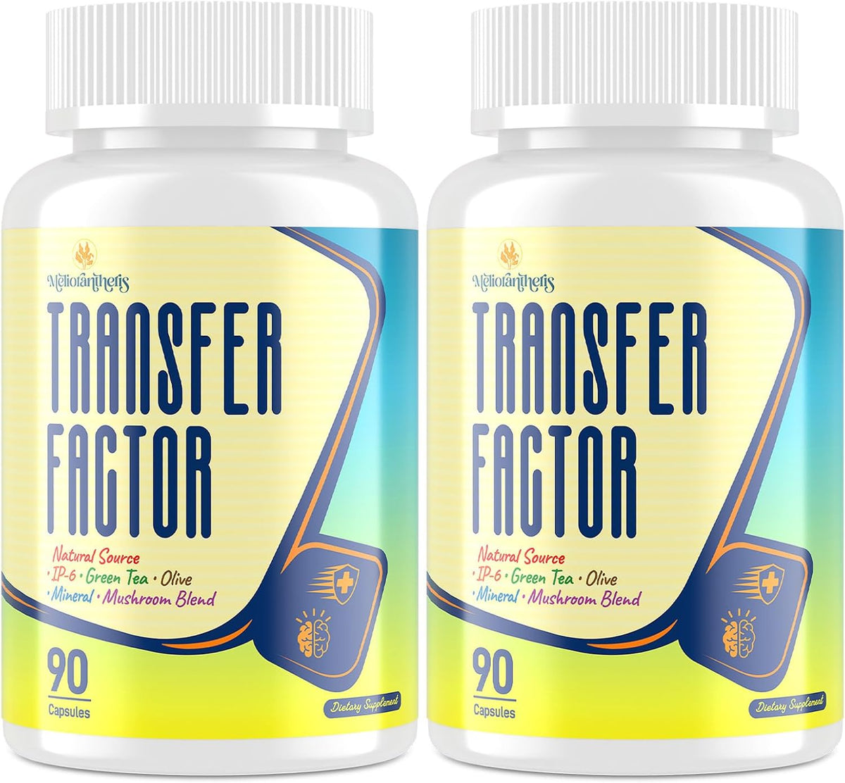Transfer Factor 1800mg | Colostrum and Egg Yolk Extracts with Zinc and Selenium | Immune and Cognitive Support | 90 Capsules - görsel 8