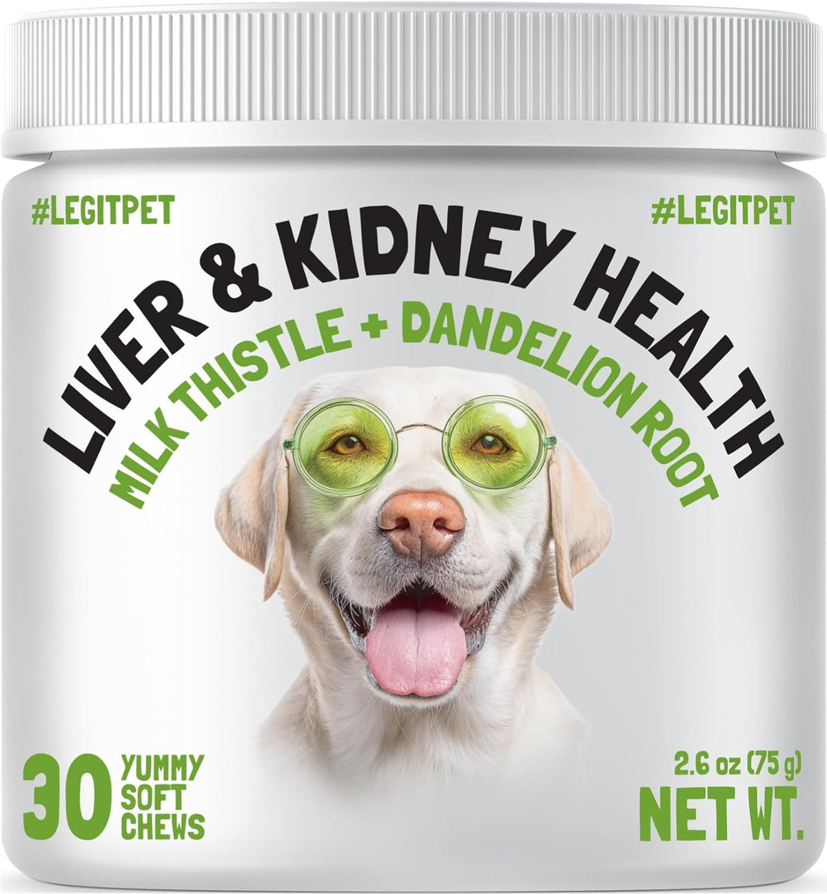 LEGITPET Liver & Kidney Support for Dogs with Milk Thistle, Dandelion Root & Turmeric - 120 Soft Chews - görsel 10