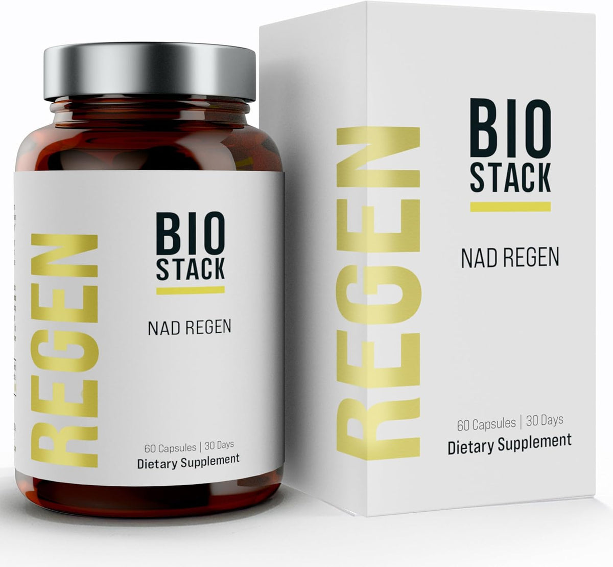 BIOSTACK NAD Regen 3-Pack | NAD3 Supplement with Yüth Spermidine, Resveratrol & Niacinamide | 90-Day Supply - görsel 8
