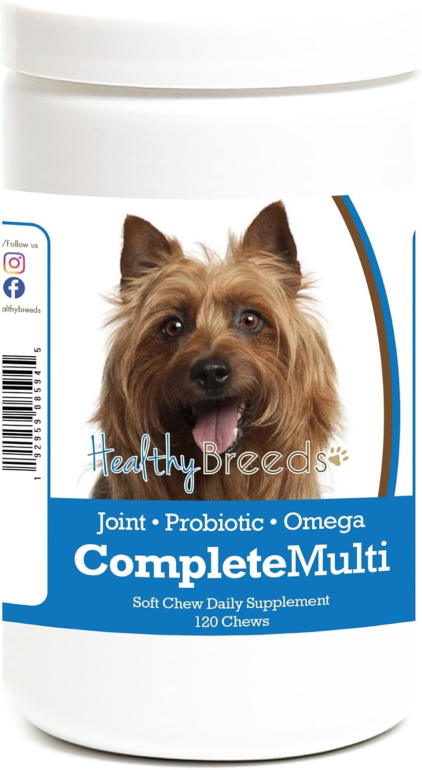 Healthy Breeds Australian Terrier All in One Multivitamin Soft Chew 120 Count - görsel 1