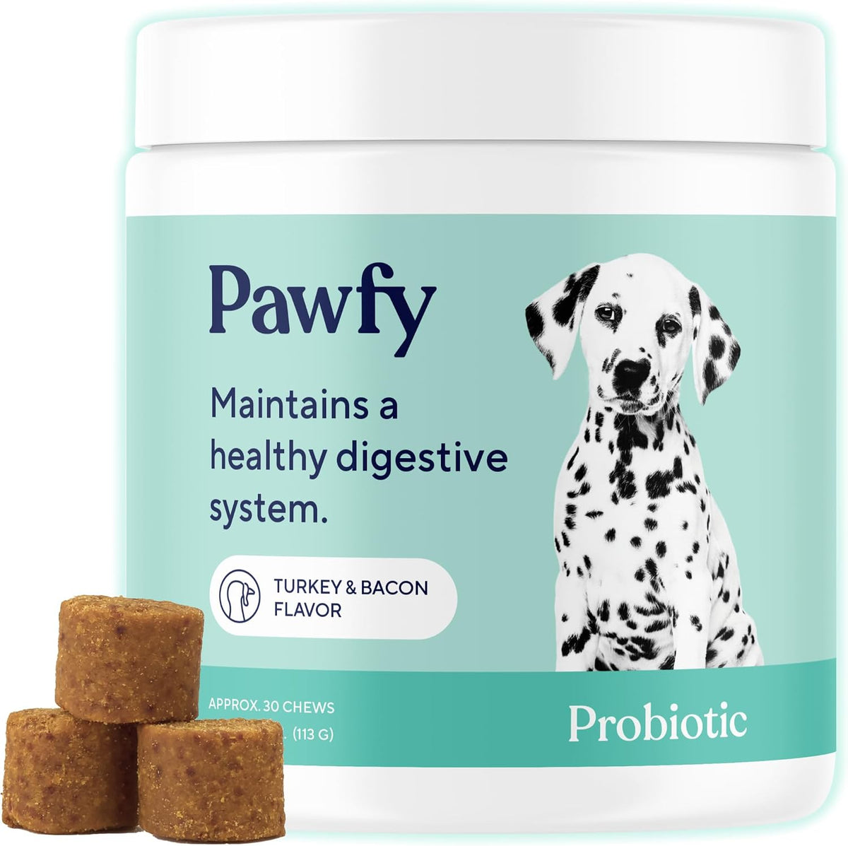 Pawfy Probiotics for Dogs - Chicken Flavour - 30 Chews - görsel 7