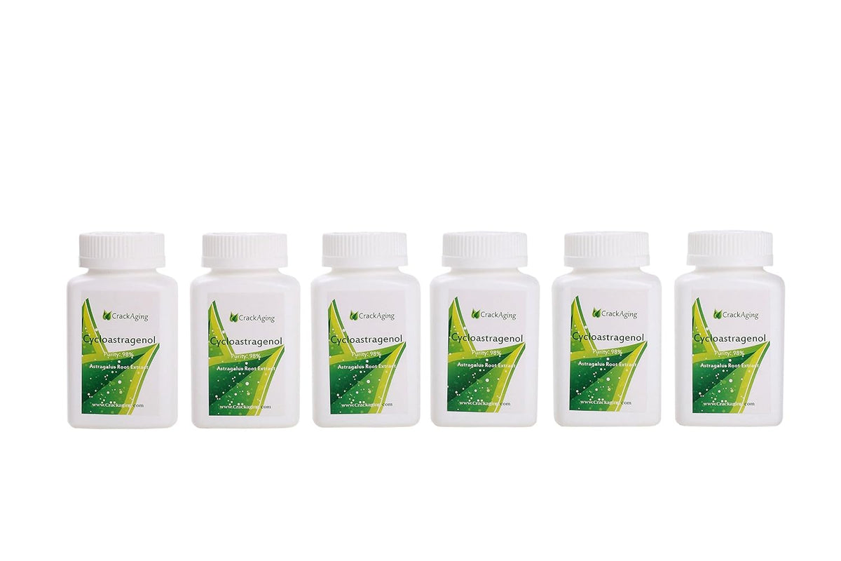 Crackaging Super-Absorption Cycloastragenol 98% 25mg – 180 Vegetable Capsules (6 Bottles) - görsel 6