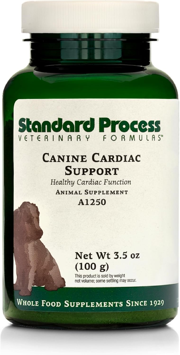 Standard Process Inc. Canine Cardiac Support - Dog Heart Health Supplement - Nutritional Formula to Support Cardiac Function - Pet Health Supplement with Selenium - 25 g - görsel 8