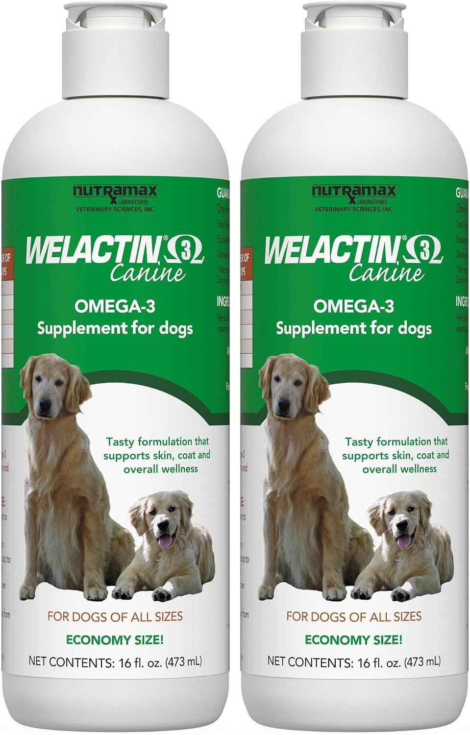 Nutramax Welactin Omega-3 Fish Oil for Dogs – 473 ml Liquid - görsel 9