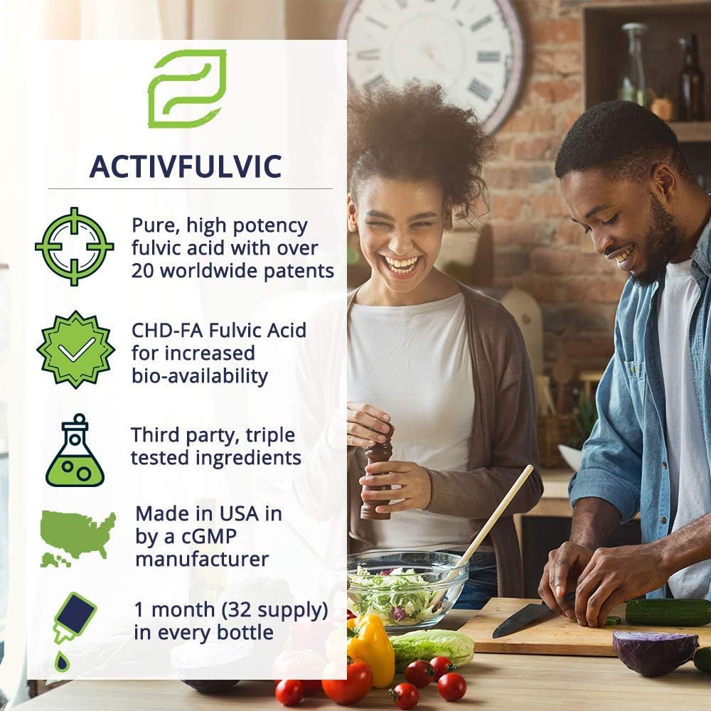 ActivFulvic - Fulvic Acid Liquid Supplement, 32-Day Supply - görsel 5