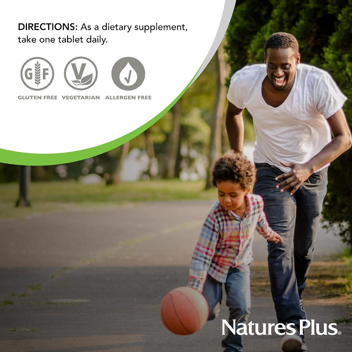 NaturesPlus Choline & Inositol - 500 mg, 60 Vegetarian Tablets - For Normal Liver & Nervous System Function - görsel 6